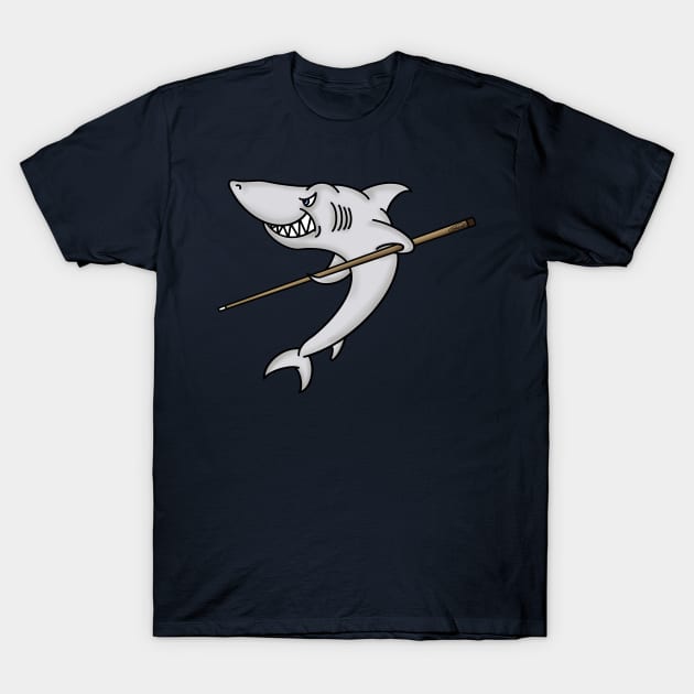 Pool Shark T-Shirt by GDGCreations